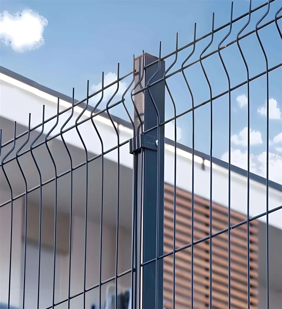 3D Panel Fence 1830mm High, 4mm Wire, Powder Coated