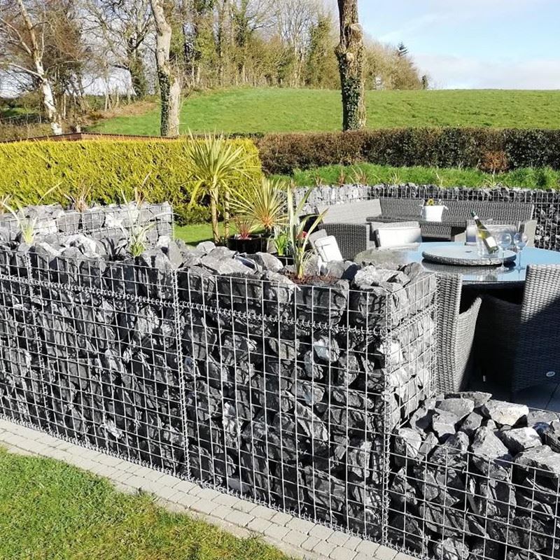 Welded Gabion Cages for Riverbank Slope Protection