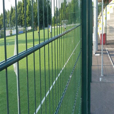 Double Barbed Wire Fence